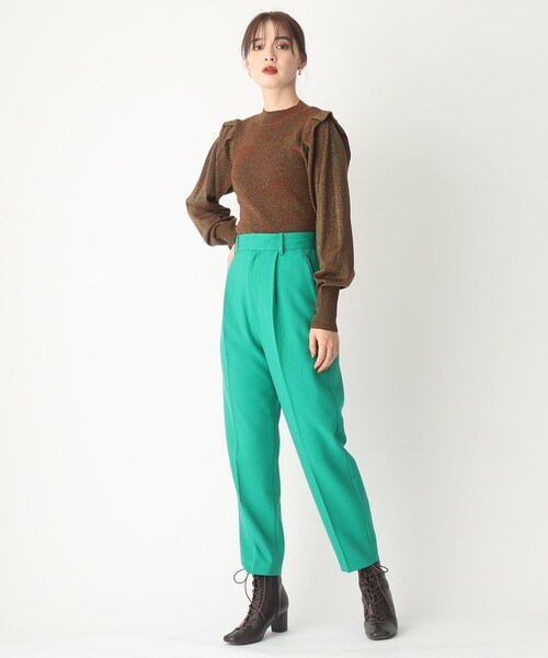 AG by aquagirl(エージーバイアクアガール)の「◆ショルダータックニット【WEB限定サイズ】(ニット/セーター・レディース・ブラック/ブラウン系その他7/ホワイト系/ベージュ系9・40/38/36)」の19枚目の写真