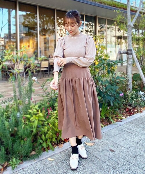 AG by aquagirl(エージーバイアクアガール)の「◆ショルダータックニット【WEB限定サイズ】(ニット/セーター・レディース・ブラック/ブラウン系その他7/ホワイト系/ベージュ系9・40/38/36)」の21枚目の写真