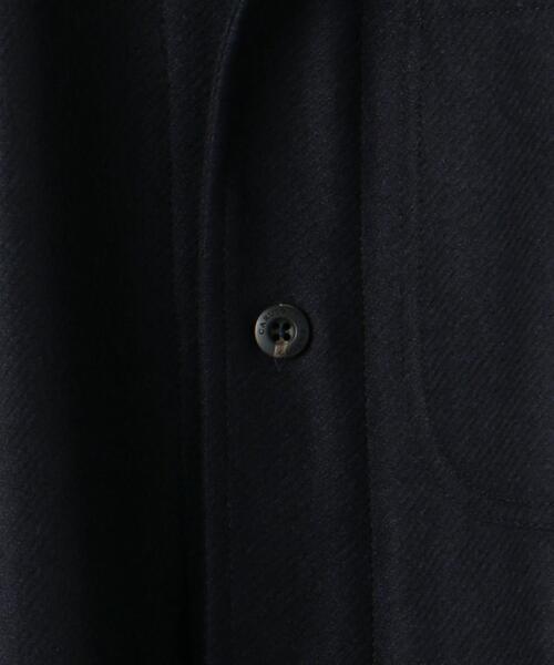 Caruso（カルーゾ）の「＜CARUSO（カルーゾ）＞W/TWL 3P シャツアウター（その他アウター・メンズ・ネイビー/ブラウン・S/M）」の7枚目の写真