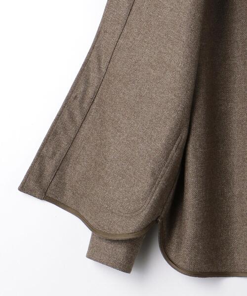 Caruso（カルーゾ）の「＜CARUSO（カルーゾ）＞W/TWL 3P シャツアウター（その他アウター・メンズ・ネイビー/ブラウン・S/M）」の11枚目の写真
