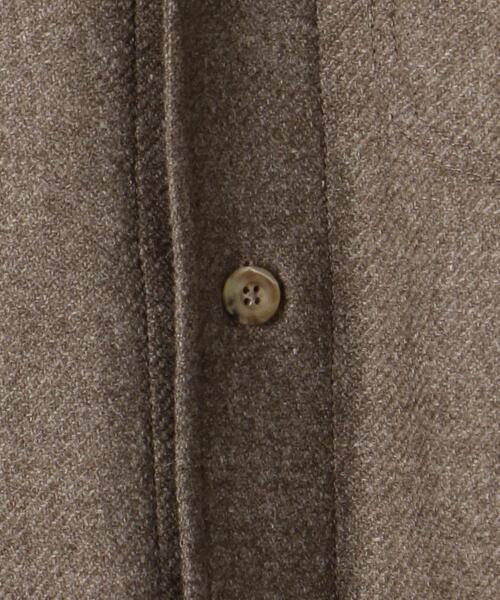 Caruso（カルーゾ）の「＜CARUSO（カルーゾ）＞W/TWL 3P シャツアウター（その他アウター・メンズ・ネイビー/ブラウン・S/M）」の9枚目の写真