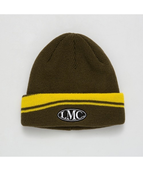 LMCの「STRIPED OVAL BEANIE（ニットキャップ/ビーニー・メンズ・ブラック/グレー/グリーン・FREE）」の3枚目の写真