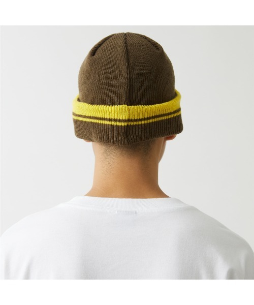 LMCの「STRIPED OVAL BEANIE（ニットキャップ/ビーニー・メンズ・ブラック/グレー/グリーン・FREE）」の15枚目の写真