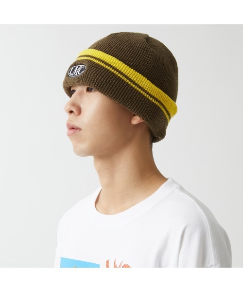 LMCの「STRIPED OVAL BEANIE（ニットキャップ/ビーニー・メンズ・ブラック/グレー/グリーン・FREE）」の13枚目の写真