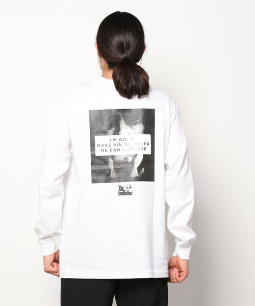 FTC（エフティーシー）の「THE GODFATHER L/S TEE（Tシャツ/カットソー・メンズ・ブラック/ホワイト・X-LARGE/LARGE/MEDIUM）」の5枚目の写真