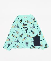 RAGMART | 総柄ロケットプリントロングスリーブTシャツ(Tシャツ/カットソー)