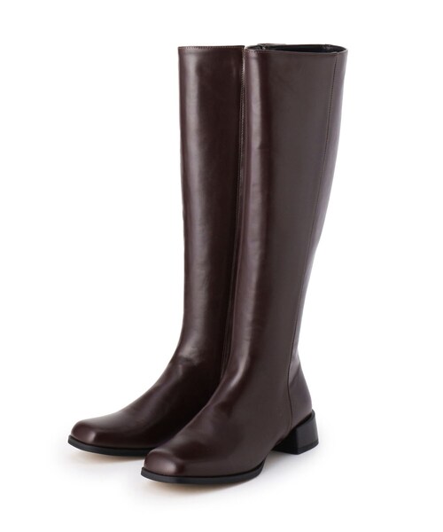 En Punto(エンプント)の「ジョッキーブーツ(ブーツ・レディース・ダークブラウン・25.0cm/23.0cm)」の1枚目の写真