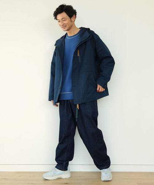 B:MING by BEAMS(ビーミングバイビームス)の「B:MING by BEAMS / ライトポンチ カラーステッチ クルーネック スウェットシャツ(スウェット・メンズ・オレンジ/ブルー/グリーン/ホワイト系その他5・SMALL/MEDIUM/LARGE/X-LARGE)」の6枚目の写真