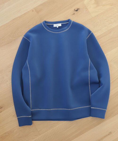 B:MING by BEAMS(ビーミングバイビームス)の「B:MING by BEAMS / ライトポンチ カラーステッチ クルーネック スウェットシャツ(スウェット・メンズ・オレンジ/ブルー/グリーン/ホワイト系その他5・SMALL/MEDIUM/LARGE/X-LARGE)」の17枚目の写真