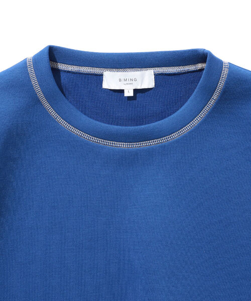 B:MING by BEAMS(ビーミングバイビームス)の「B:MING by BEAMS / ライトポンチ カラーステッチ クルーネック スウェットシャツ(スウェット・メンズ・オレンジ/ブルー/グリーン/ホワイト系その他5・SMALL/MEDIUM/LARGE/X-LARGE)」の18枚目の写真