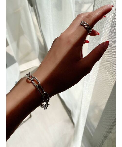 RESEXXY(リゼクシー)の「design chain ring(リング・レディース・シルバー/ゴールド・10/7/13)」の12枚目の写真