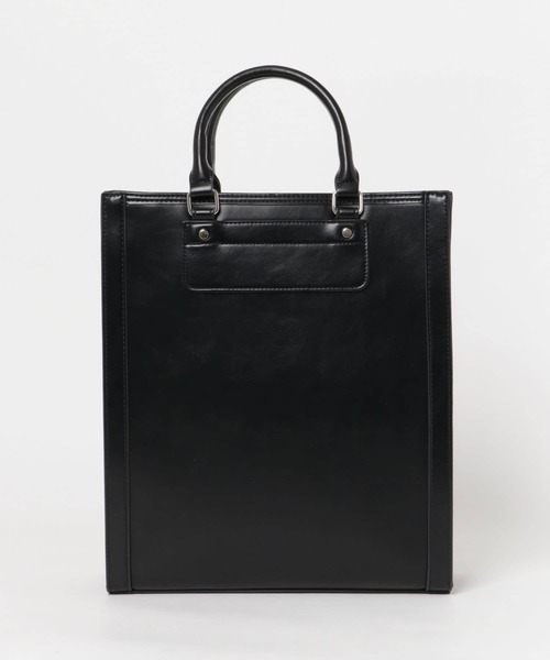 SENSE OF PLACE by URBAN RESEARCH（センスオブプレイスバイアーバンリサーチ）の「A4フレームトートバッグ（トートバッグ・レディース・ブラック/ブラウン/ベージュ系その他・ONE）」の16枚目の写真