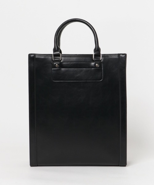 SENSE OF PLACE by URBAN RESEARCH（センスオブプレイスバイアーバンリサーチ）の「A4フレームトートバッグ（トートバッグ・レディース・ブラック/ブラウン/ベージュ系その他・ONE）」の12枚目の写真