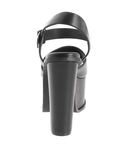 GYDA(ジェイダ)の「アンクルベルトチャンキーサンダル(サンダル・レディース・ブラック/オフホワイト・SMALL/MEDIUM/LARGE)」の17枚目の写真