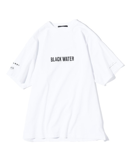 STAMPD(スタンプド)の「STAMPD/スタンプド Water Relaxed Tee フロントロゴ 半袖Tシャツ シンプル(Tシャツ/カットソー・メンズ・ホワイト/ブラック・L/M/XL)」の2枚目の写真