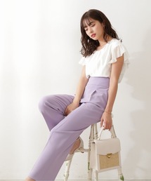 PROPORTION BODY DRESSING | カラーハイウエストパンツ / 1212130900(その他パンツ)
