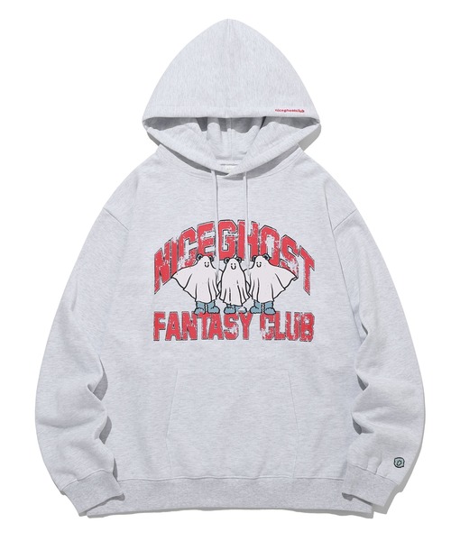 Nice Ghost Club Fantasy Club Ghost Hoodie ナイスゴーストクラブ ファンタジー クラブ ゴースト フーディー パーカー Istkunst イストクンスト のファッション通販 Zozotown