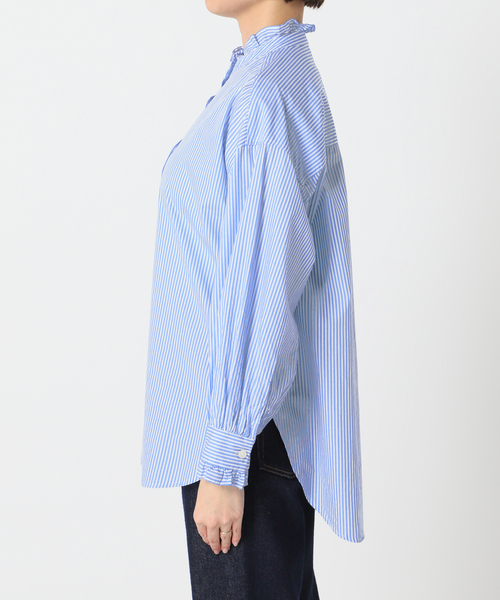 B.C STOCK(ベーセーストック)の「スタンドフリルブラウス(シャツ/ブラウス・レディース・ホワイト/ピンク/ブルー/グリーン・FREE)」の22枚目の写真