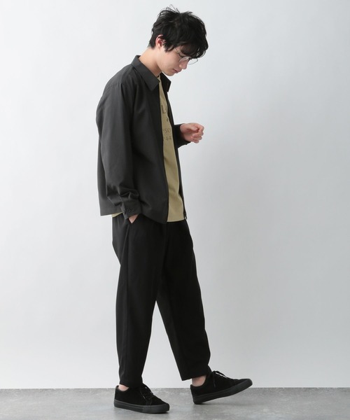 GLOBAL WORK（グローバルワーク）の「CRISPYDRYブルゾン/270998（ブルゾン・メンズ・ブラック/ネイビー/ライトグレー・LARGE/SMALL/MEDIUM）」の16枚目の写真