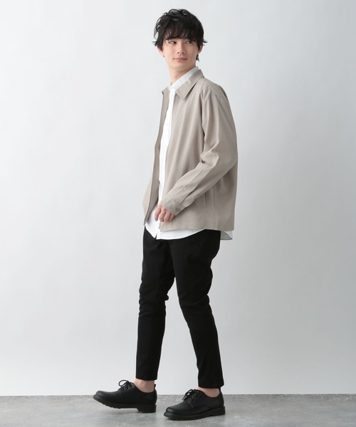 GLOBAL WORK（グローバルワーク）の「CRISPYDRYブルゾン/270998（ブルゾン・メンズ・ブラック/ネイビー/ライトグレー・LARGE/SMALL/MEDIUM）」の18枚目の写真