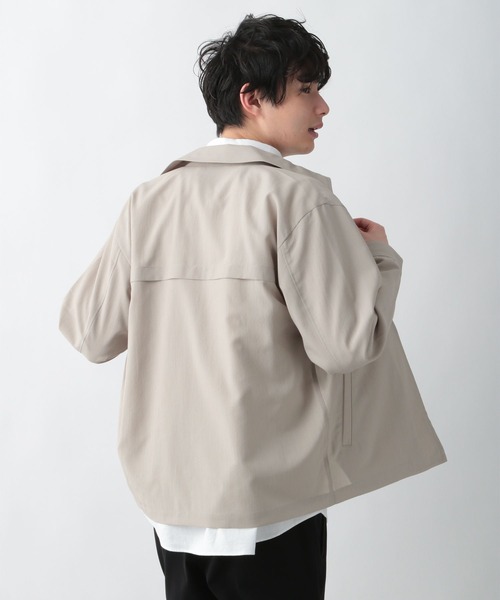 GLOBAL WORK（グローバルワーク）の「CRISPYDRYブルゾン/270998（ブルゾン・メンズ・ブラック/ネイビー/ライトグレー・LARGE/SMALL/MEDIUM）」の6枚目の写真