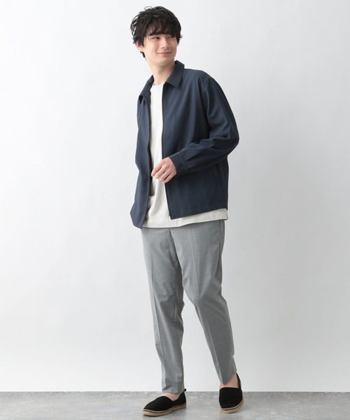 GLOBAL WORK（グローバルワーク）の「CRISPYDRYブルゾン/270998（ブルゾン・メンズ・ブラック/ネイビー/ライトグレー・LARGE/SMALL/MEDIUM）」の14枚目の写真