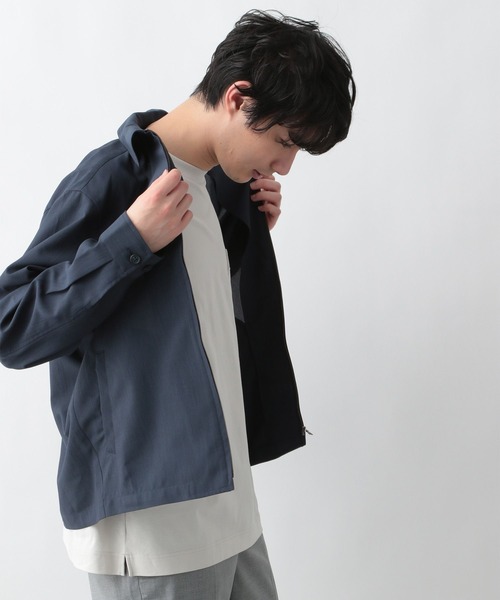 GLOBAL WORK（グローバルワーク）の「CRISPYDRYブルゾン/270998（ブルゾン・メンズ・ブラック/ネイビー/ライトグレー・LARGE/SMALL/MEDIUM）」の12枚目の写真