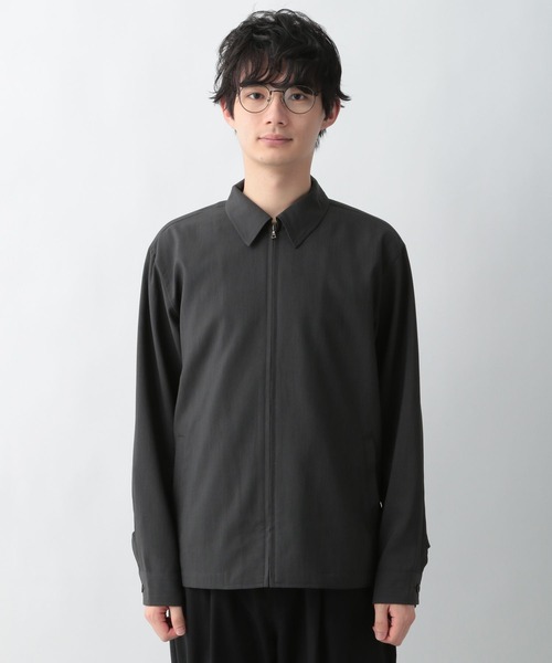 GLOBAL WORK（グローバルワーク）の「CRISPYDRYブルゾン/270998（ブルゾン・メンズ・ブラック/ネイビー/ライトグレー・LARGE/SMALL/MEDIUM）」の8枚目の写真