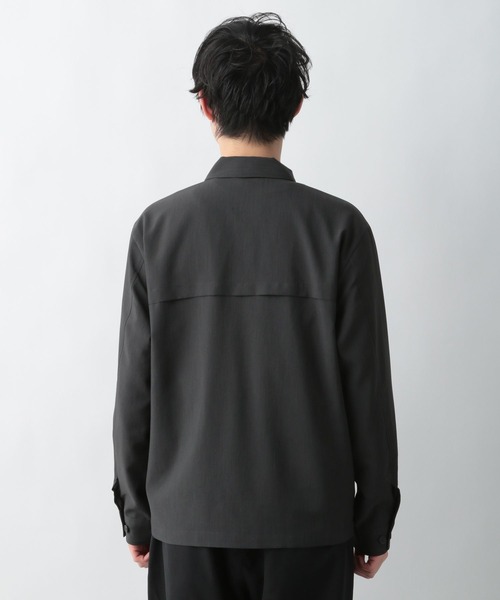 GLOBAL WORK（グローバルワーク）の「CRISPYDRYブルゾン/270998（ブルゾン・メンズ・ブラック/ネイビー/ライトグレー・LARGE/SMALL/MEDIUM）」の4枚目の写真