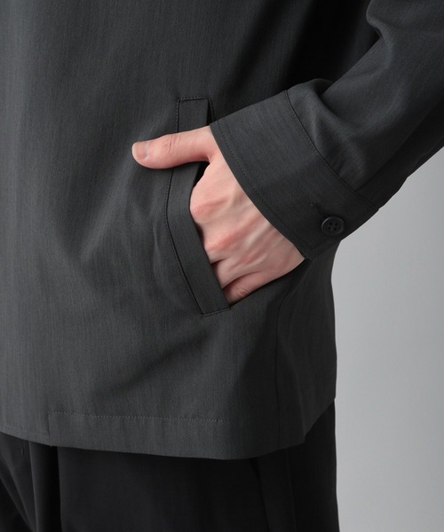 GLOBAL WORK（グローバルワーク）の「CRISPYDRYブルゾン/270998（ブルゾン・メンズ・ブラック/ネイビー/ライトグレー・LARGE/SMALL/MEDIUM）」の7枚目の写真