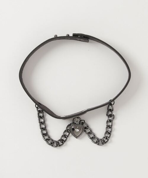 NOVESSEL（ノベセル）の「A'GEM/9 × .kom『NOVESSEL/ノベセル』ハートチェーンチョーカー（チョーカー・レディース・ブラック・FREE）」の8枚目の写真