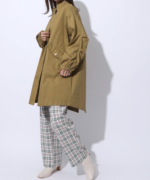 MAISON BREEZE(メゾンブリーズ)の「【MAISON BREEZE】ライトモッズコート M-65 KNF(モッズコート・レディース・ブラック/ベージュ/グレー・FREE)」の13枚目の写真