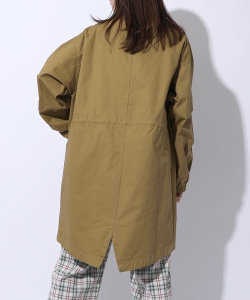 MAISON BREEZE(メゾンブリーズ)の「【MAISON BREEZE】ライトモッズコート M-65 KNF(モッズコート・レディース・ブラック/ベージュ/グレー・FREE)」の12枚目の写真