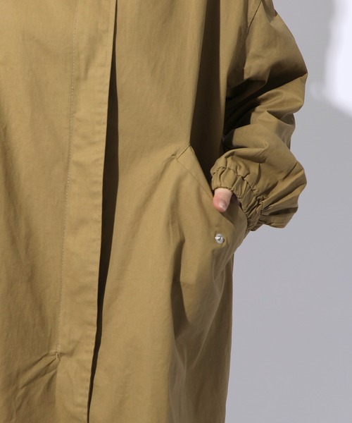 MAISON BREEZE(メゾンブリーズ)の「【MAISON BREEZE】ライトモッズコート M-65 KNF(モッズコート・レディース・ブラック/ベージュ/グレー・FREE)」の11枚目の写真