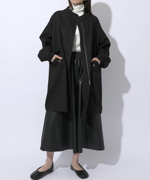 MAISON BREEZE(メゾンブリーズ)の「【MAISON BREEZE】ライトモッズコート M-65 KNF(モッズコート・レディース・ブラック/ベージュ/グレー・FREE)」の9枚目の写真