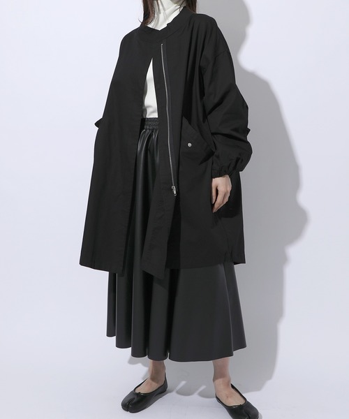 MAISON BREEZE(メゾンブリーズ)の「【MAISON BREEZE】ライトモッズコート M-65 KNF(モッズコート・レディース・ブラック/ベージュ/グレー・FREE)」の15枚目の写真