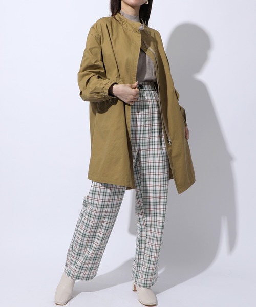 MAISON BREEZE(メゾンブリーズ)の「【MAISON BREEZE】ライトモッズコート M-65 KNF(モッズコート・レディース・ブラック/ベージュ/グレー・FREE)」の14枚目の写真