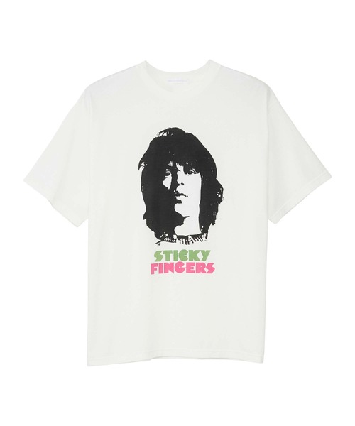 HYSTERIC GLAMOUR（ヒステリックグラマー）の「THE ROLLING STONES/MICK 1971 Tシャツ（Tシャツ/カットソー・メンズ・ホワイト/ブラック・SMALL/MEDIUM/LARGE/X-LARGE）」の2枚目の写真