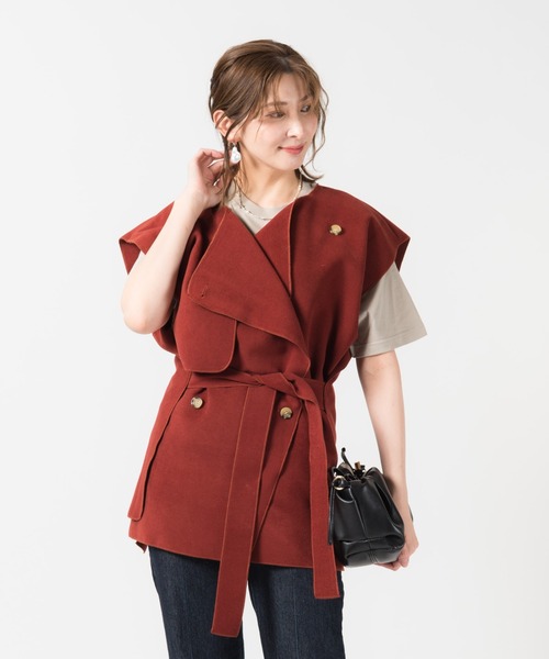 LAYMEE（レイミー）の「Scarf bag / スカーフバッグ（ショルダーバッグ・レディース・グリーン/ブラック/ピンクベージュ・FREE）」の9枚目の写真