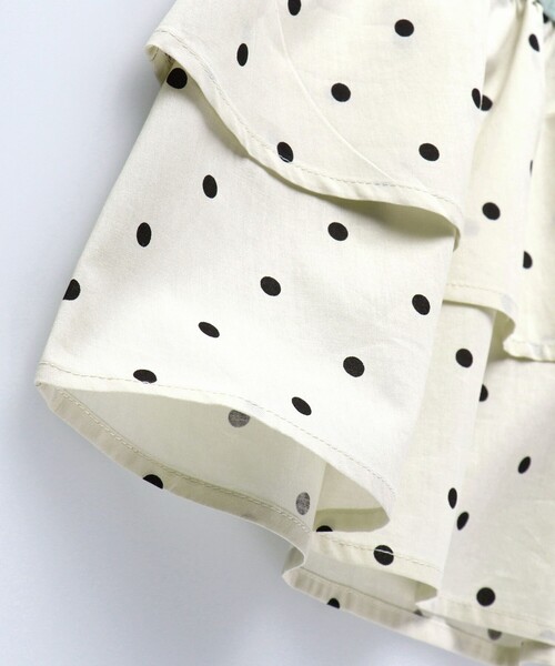 BRANSHES（ブランシェス）の「裾フリル半袖Tシャツ（Tシャツ/カットソー・キッズ・ブラウン/ライトグリーン/チャコールグレー・90/140/120/110/100/130/150）」の14枚目の写真