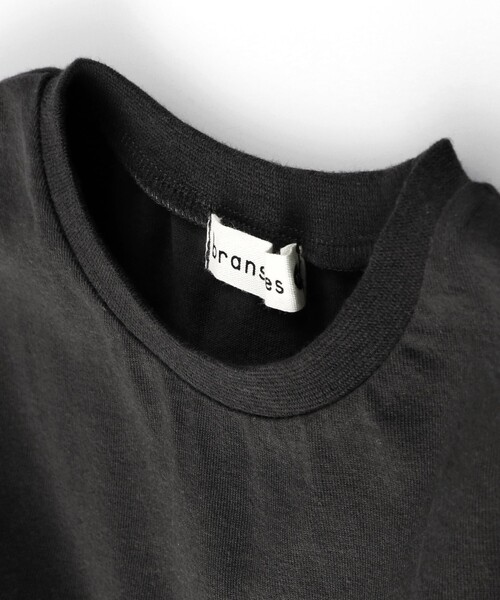 BRANSHES（ブランシェス）の「裾フリル半袖Tシャツ（Tシャツ/カットソー・キッズ・ブラウン/ライトグリーン/チャコールグレー・90/140/120/110/100/130/150）」の19枚目の写真