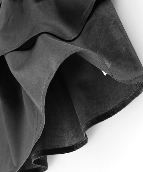 BRANSHES（ブランシェス）の「裾フリル半袖Tシャツ（Tシャツ/カットソー・キッズ・ブラウン/ライトグリーン/チャコールグレー・90/140/120/110/100/130/150）」の21枚目の写真