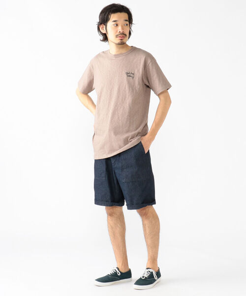 WAREHOUSE(ウエアハウス)の「Palm Graphics × FM802digmeout × WAREHOUSE&CO. T-shirt(Tシャツ/カットソー・メンズ・グレー系その他/スミクロ/オフホワイト・XL/L/M)」の18枚目の写真