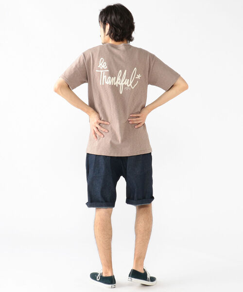 WAREHOUSE(ウエアハウス)の「Palm Graphics × FM802digmeout × WAREHOUSE&CO. T-shirt(Tシャツ/カットソー・メンズ・グレー系その他/スミクロ/オフホワイト・XL/L/M)」の4枚目の写真