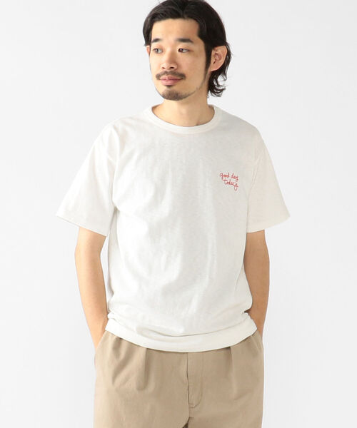 WAREHOUSE(ウエアハウス)の「Palm Graphics × FM802digmeout × WAREHOUSE&CO. T-shirt(Tシャツ/カットソー・メンズ・グレー系その他/スミクロ/オフホワイト・XL/L/M)」の16枚目の写真