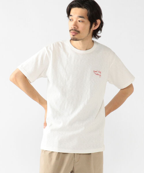 WAREHOUSE(ウエアハウス)の「Palm Graphics × FM802digmeout × WAREHOUSE&CO. T-shirt(Tシャツ/カットソー・メンズ・グレー系その他/スミクロ/オフホワイト・XL/L/M)」の10枚目の写真