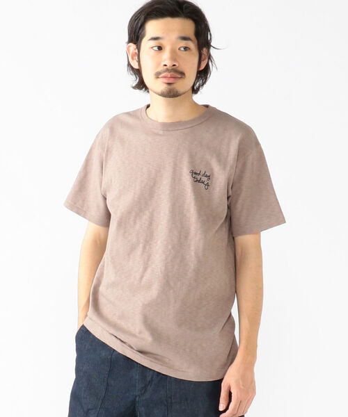 WAREHOUSE(ウエアハウス)の「Palm Graphics × FM802digmeout × WAREHOUSE&CO. T-shirt(Tシャツ/カットソー・メンズ・グレー系その他/スミクロ/オフホワイト・XL/L/M)」の5枚目の写真