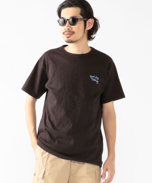 WAREHOUSE(ウエアハウス)の「Palm Graphics × FM802digmeout × WAREHOUSE&CO. T-shirt(Tシャツ/カットソー・メンズ・グレー系その他/スミクロ/オフホワイト・XL/L/M)」の17枚目の写真