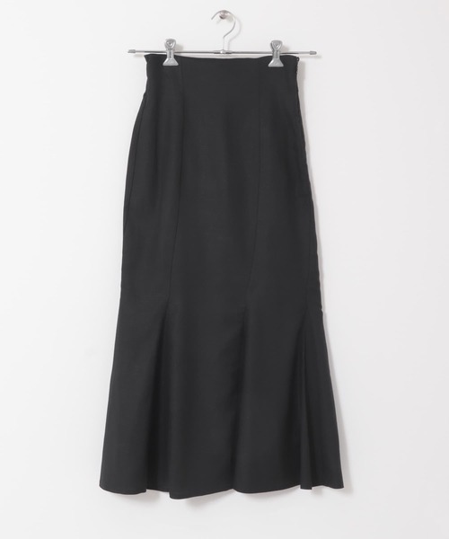 KBF（ケイビーエフ）の「リネンミックスマーメイドスカート（スカート・レディース・ブラック/グレー系その他/ナチュラル・ONE）」の5枚目の写真