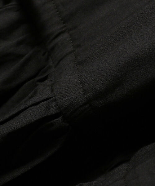 Ray BEAMS（レイビームス）の「Ray BEAMS / コットン ギャザー フレンチスリーブ ワンピース（ワンピース・レディース・ブラック/レッド/グリーン・ONE SIZE）」の7枚目の写真